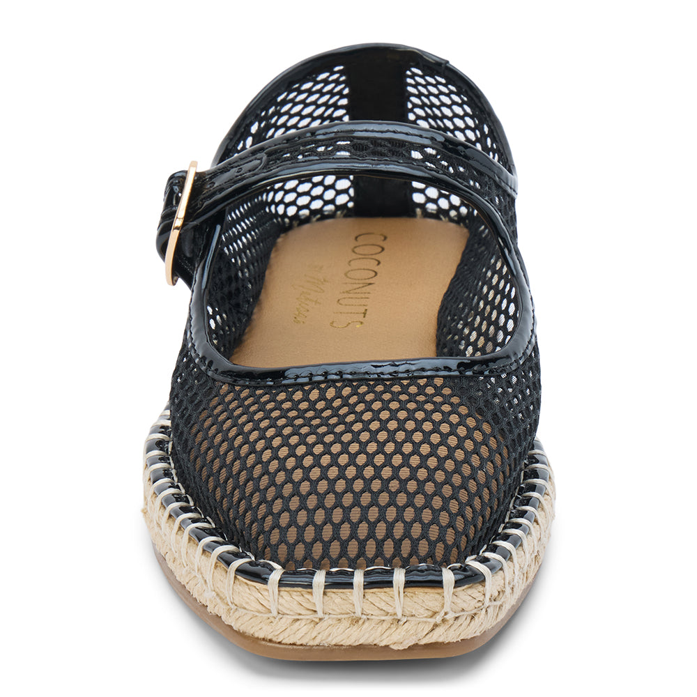 Meg mary jane flat Black Mesh | Matisse Footwear