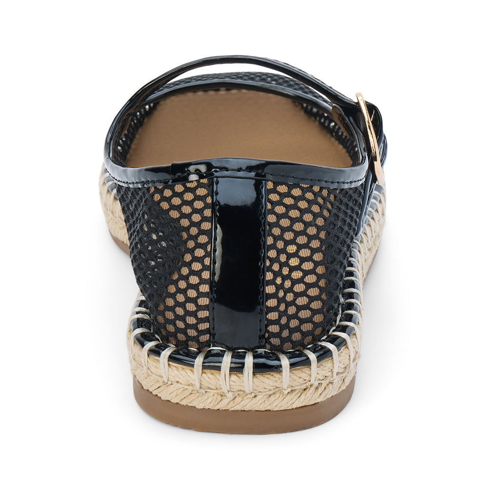 Meg mary jane flat Black Mesh | Matisse Footwear