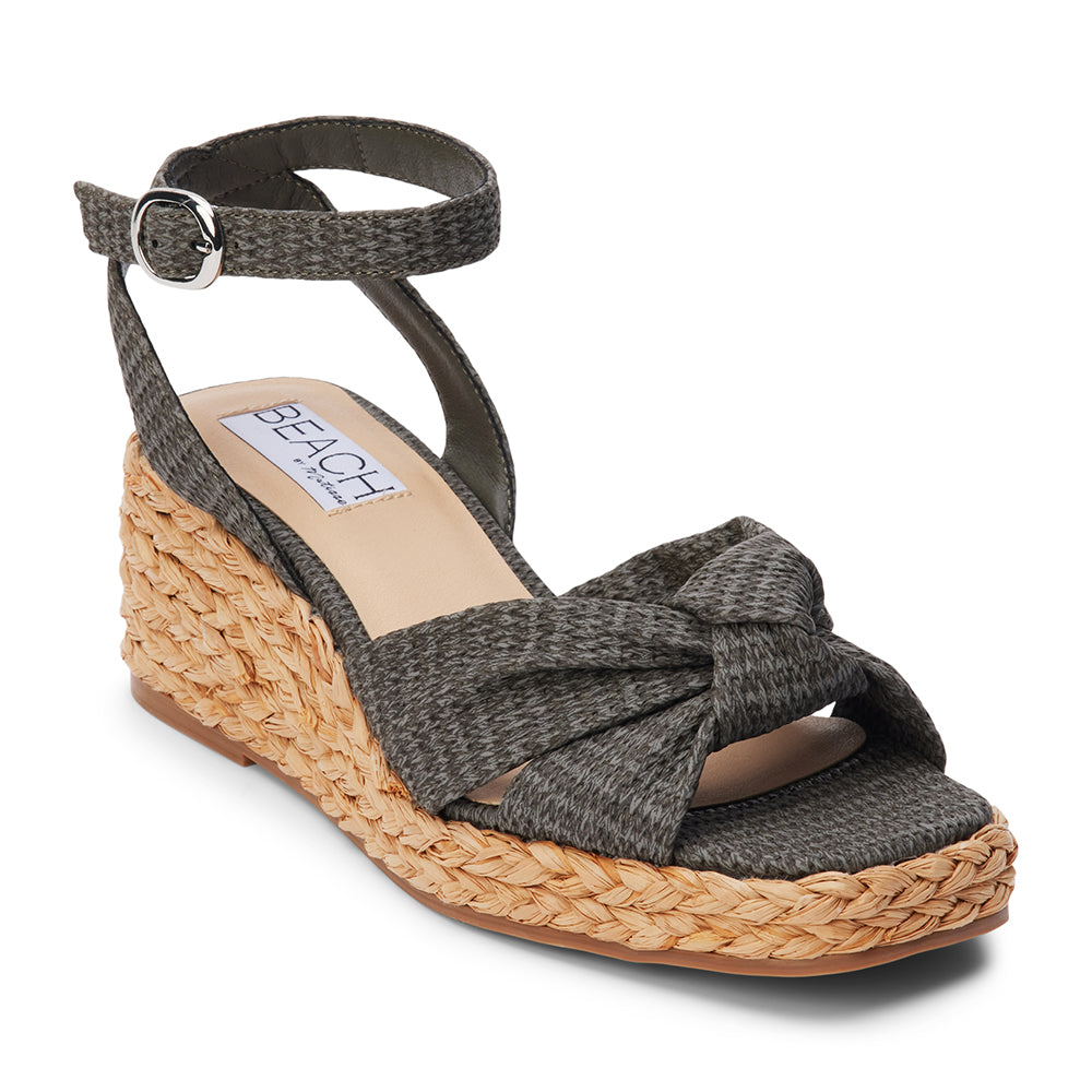 Ibiza wedge sandal Black | Matisse Footwear