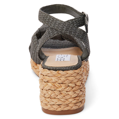 Ibiza wedge sandal Black | Matisse Footwear