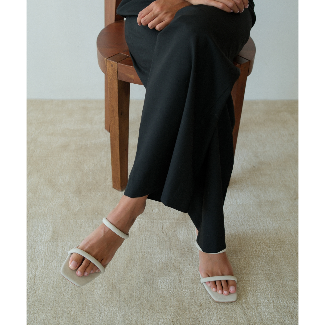 Jeanne heeled sandal Natural | Matisse Footwear