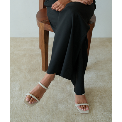 Jeanne heeled sandal Natural | Matisse Footwear