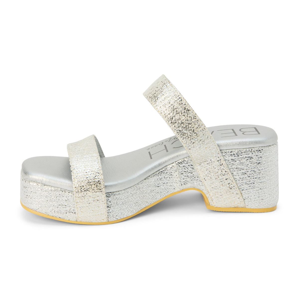 Sable heeled sandal Silver | Matisse Footwear