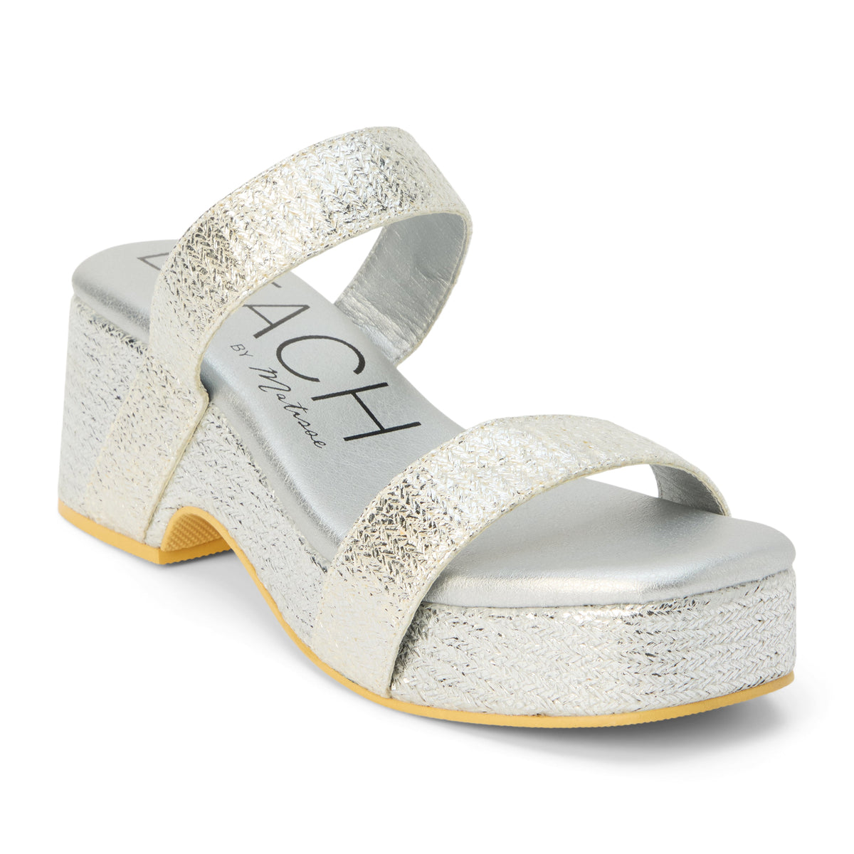 Sable heeled sandal Silver | Matisse Footwear