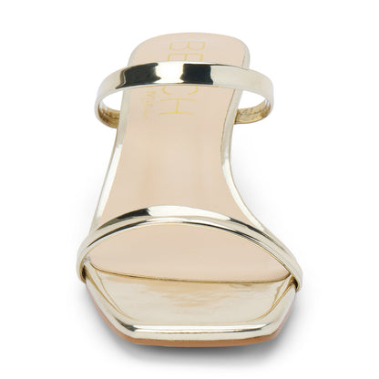 Jeanne heeled sandal Gold | Matisse Footwear