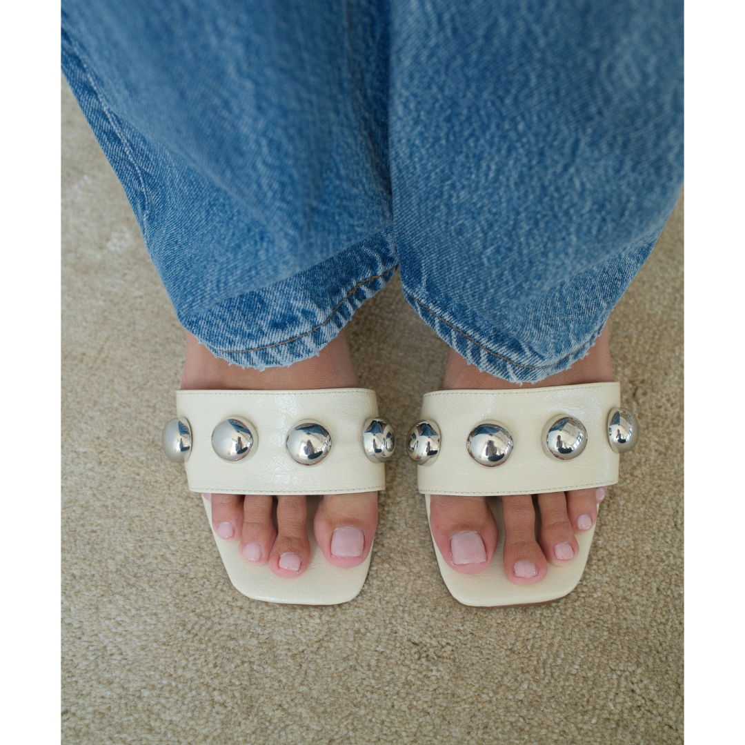 Theo heeled sandal Cream | Matisse Footwear