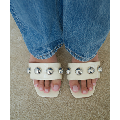 Theo heeled sandal Cream | Matisse Footwear