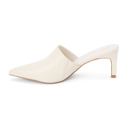 Garret heeled mule Ivory | Matisse Footwear