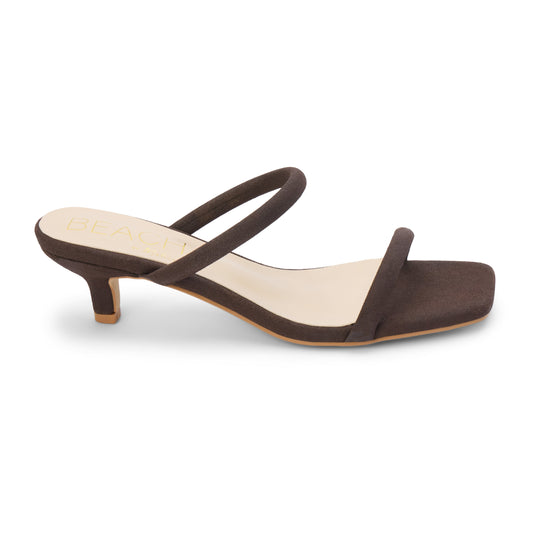 Jeanne heeled sandal Coffee | Matisse Footwear