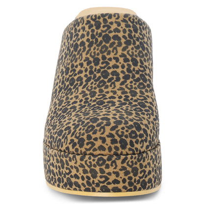 Jayde platform mule Tan Leopard | Matisse Footwear