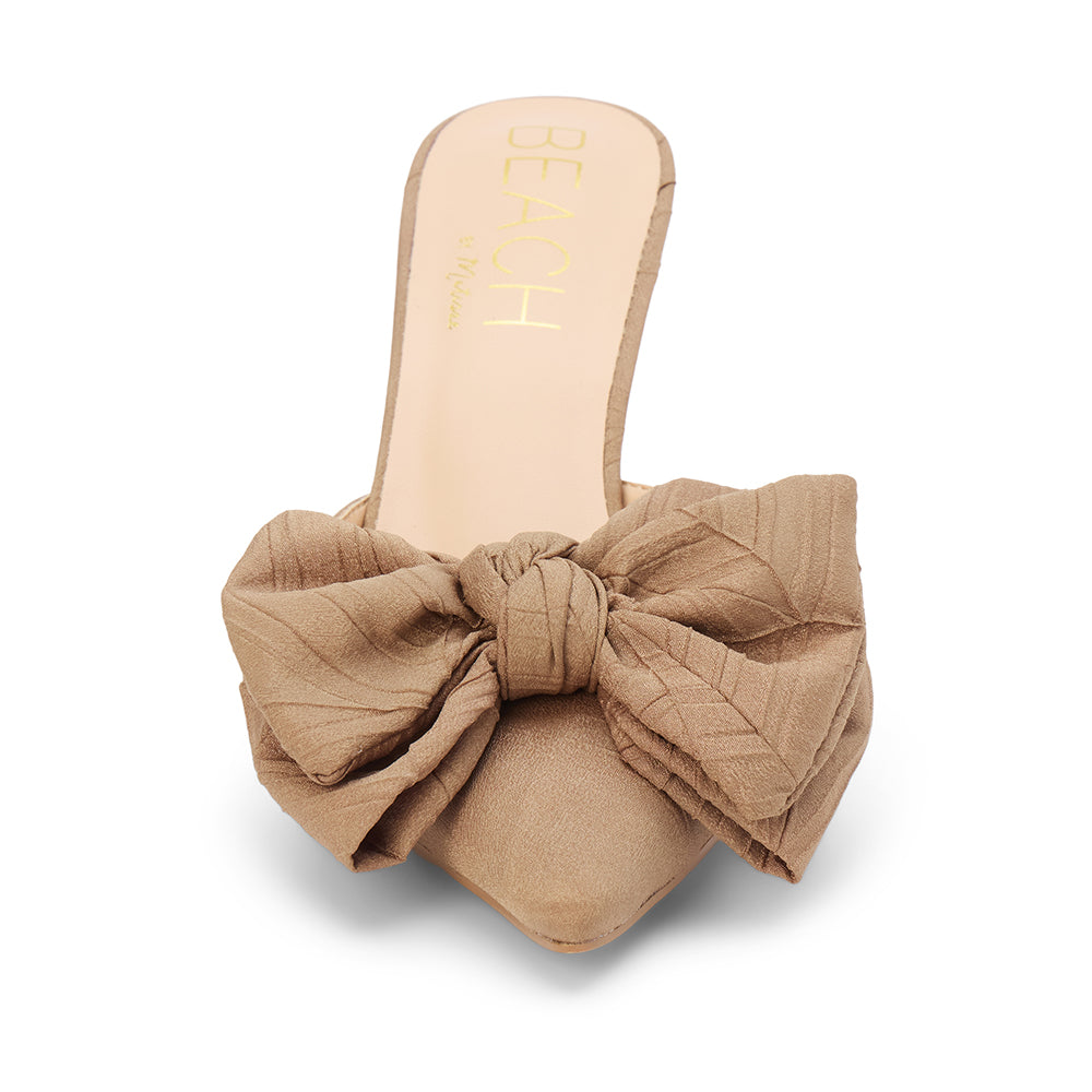 Goldie heeled mule Taupe | Matisse Footwear