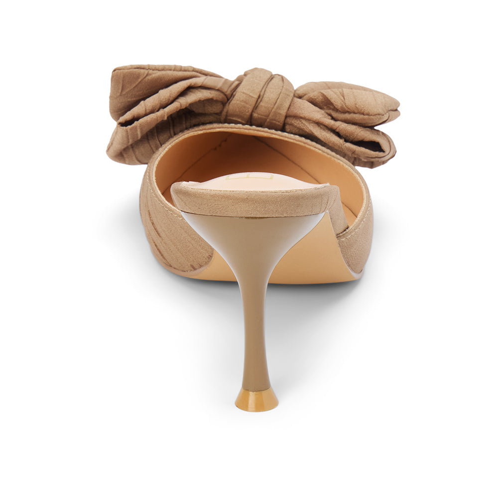 Goldie heeled mule Taupe | Matisse Footwear