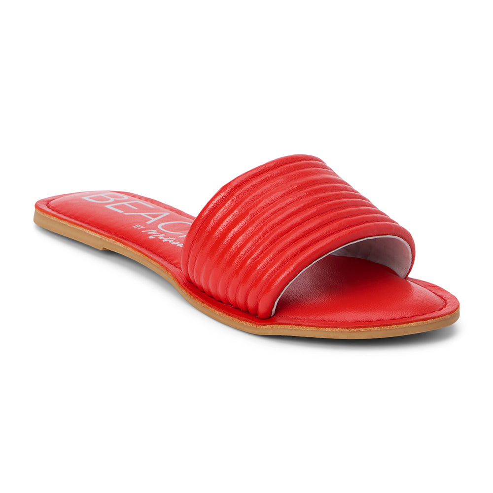 Troller slide sandal Cherry Red | Matisse Footwear