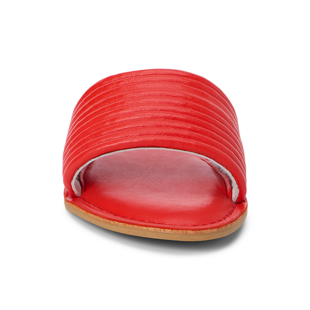 Troller slide sandal Cherry Red | Matisse Footwear