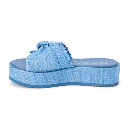 Sunda platform sandal Blue | Matisse Footwear