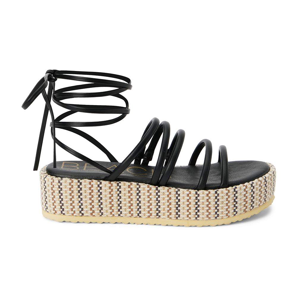 Eli platform sandal Black | Matisse Footwear