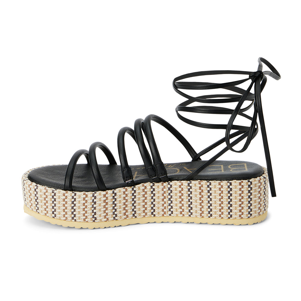 Eli platform sandal Black | Matisse Footwear