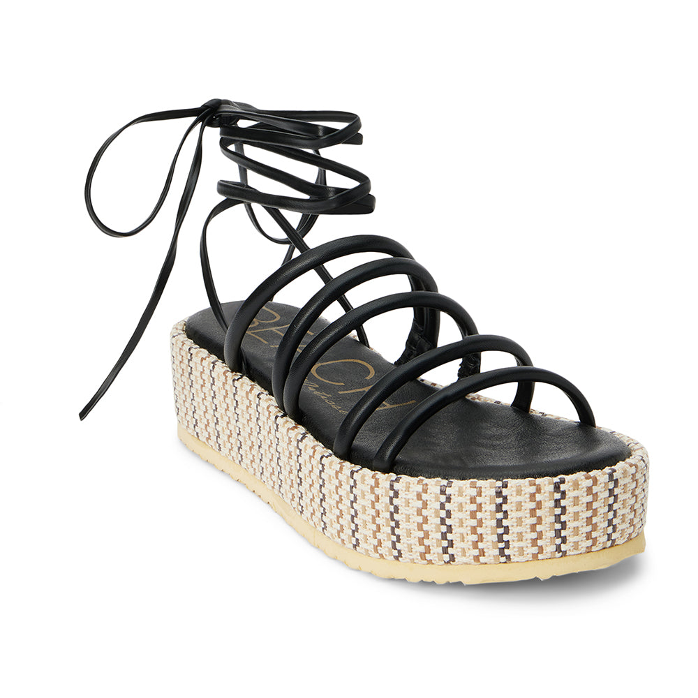 Eli platform sandal Black | Matisse Footwear