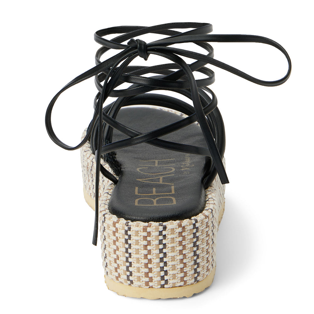Eli platform sandal Black | Matisse Footwear
