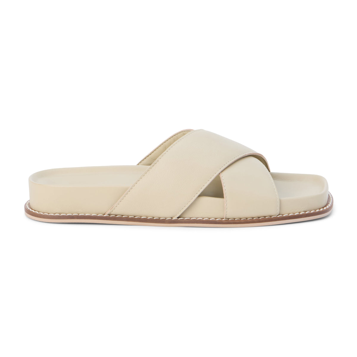 Hannah slide sandal Bone | Matisse Footwear