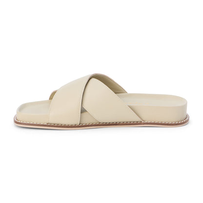 Hannah slide sandal Bone | Matisse Footwear