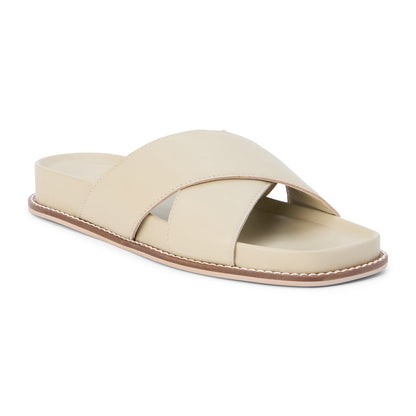 Hannah slide sandal Bone | Matisse Footwear