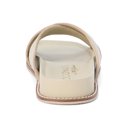 Hannah slide sandal Bone | Matisse Footwear