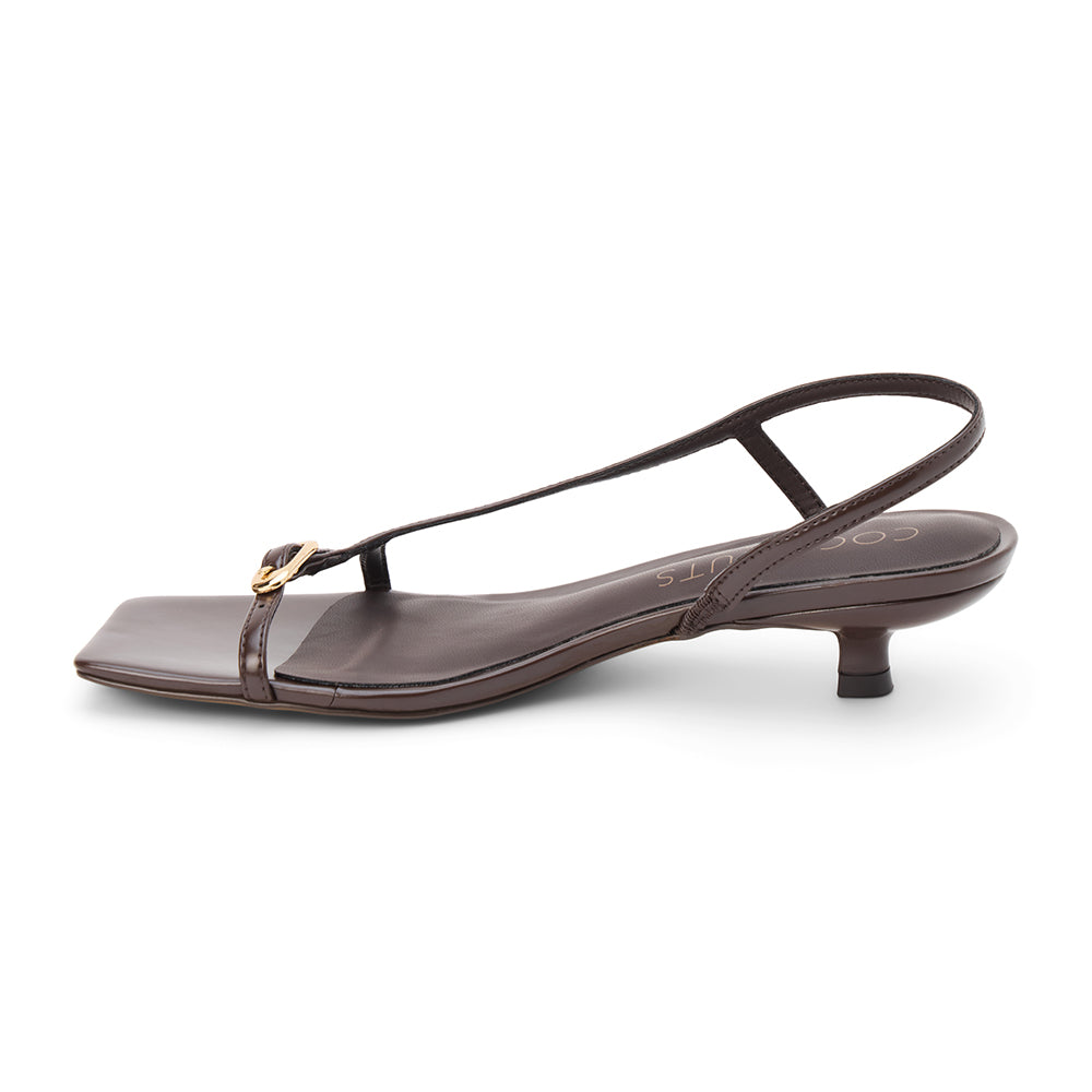 Fernando heeled sandal Chocolate | Matisse Footwear