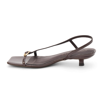 Fernando heeled sandal Chocolate | Matisse Footwear