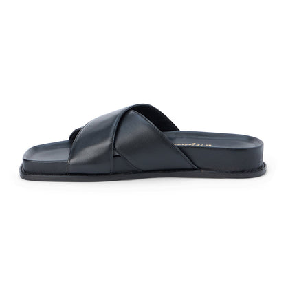 Hannah slide sandal Black | Matisse Footwear