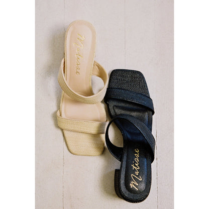 Wyeth heeled sandal Natural | Matisse Footwear