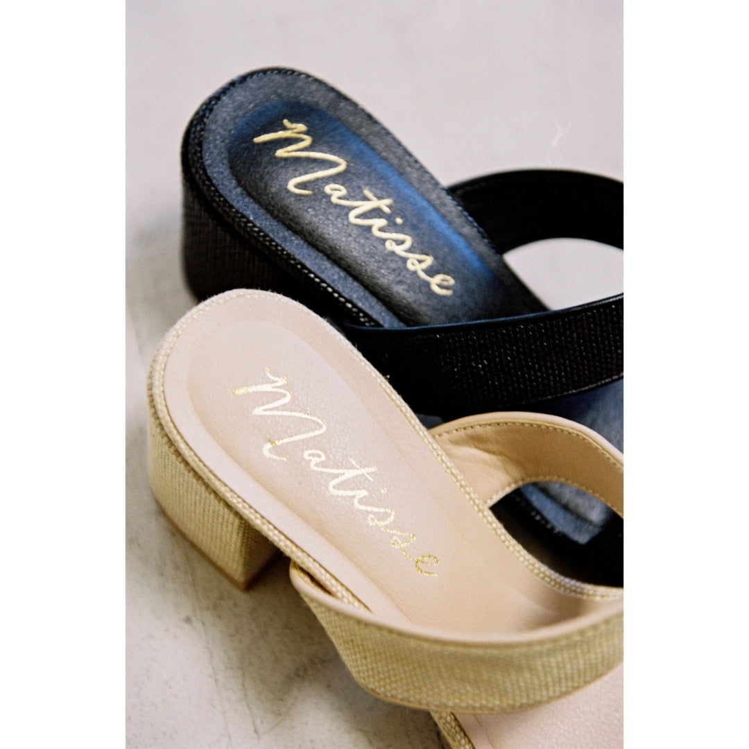 Wyeth heeled sandal Natural | Matisse Footwear