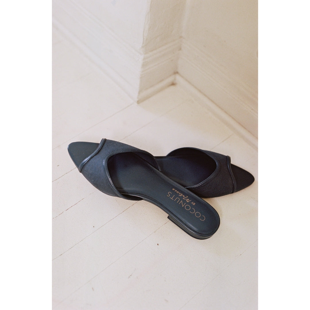 Jess slide sandal Navy | Matisse Footwear