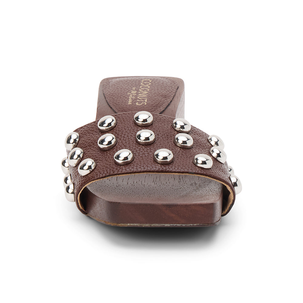 Fiora heeled sandal Chocolate | Matisse Footwear