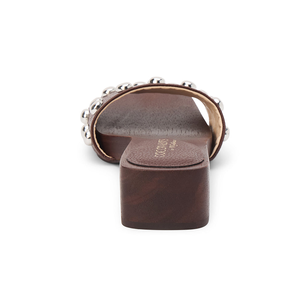 Fiora heeled sandal Chocolate | Matisse Footwear