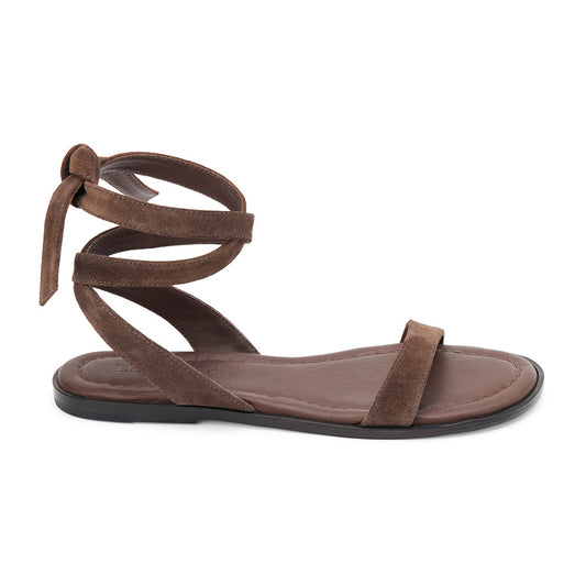 Danielle ankle wrap sandal Cafe | Matisse Footwear