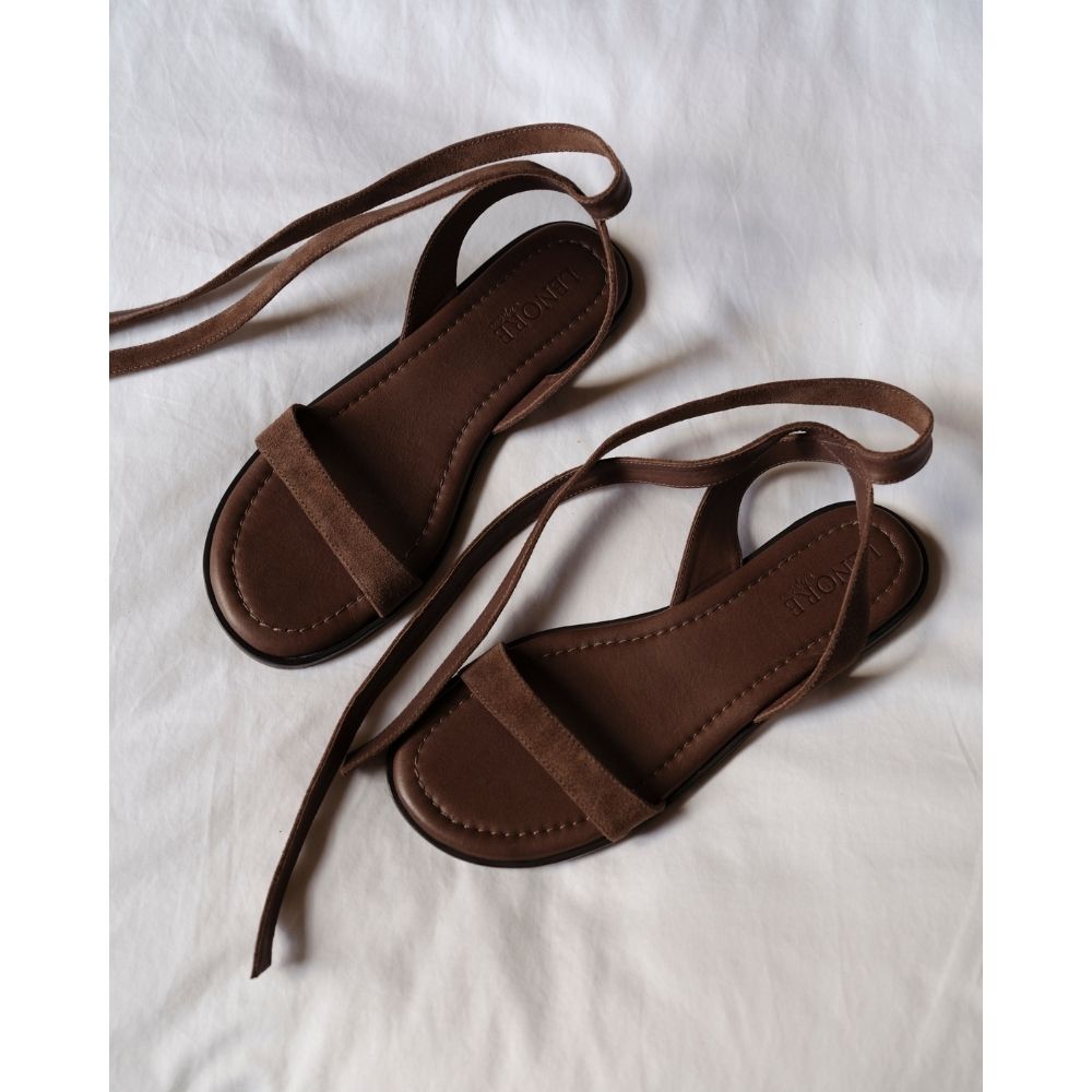 Danielle ankle wrap sandal Cafe | Matisse Footwear