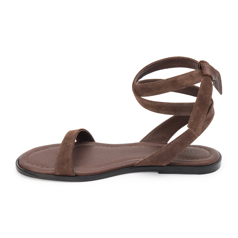 Danielle ankle wrap sandal Cafe | Matisse Footwear