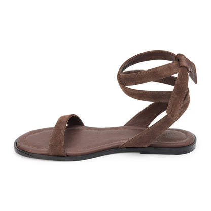Danielle ankle wrap sandal Cafe | Matisse Footwear