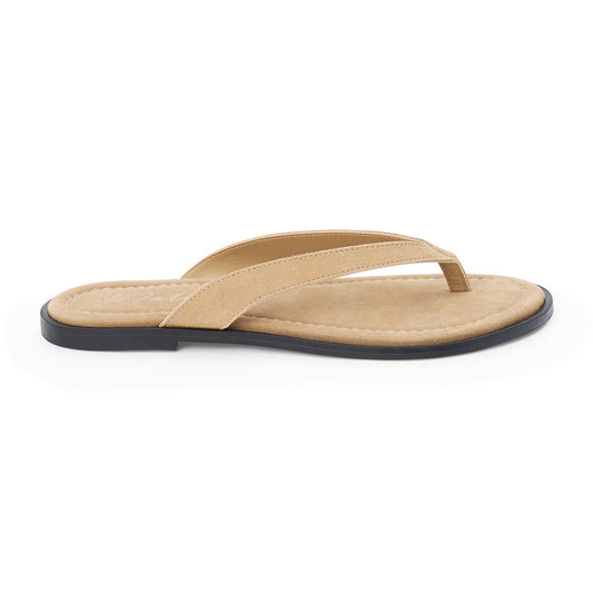 Leo flip flop sandal Taupe | Matisse Footwear