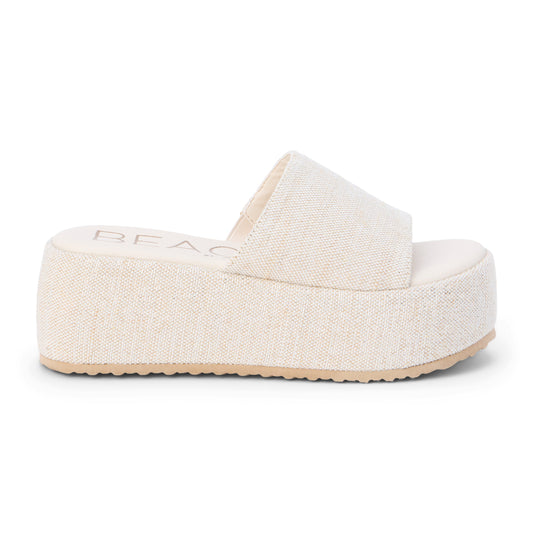 Pismo platform sandal Silver Speckle | Matisse Footwear