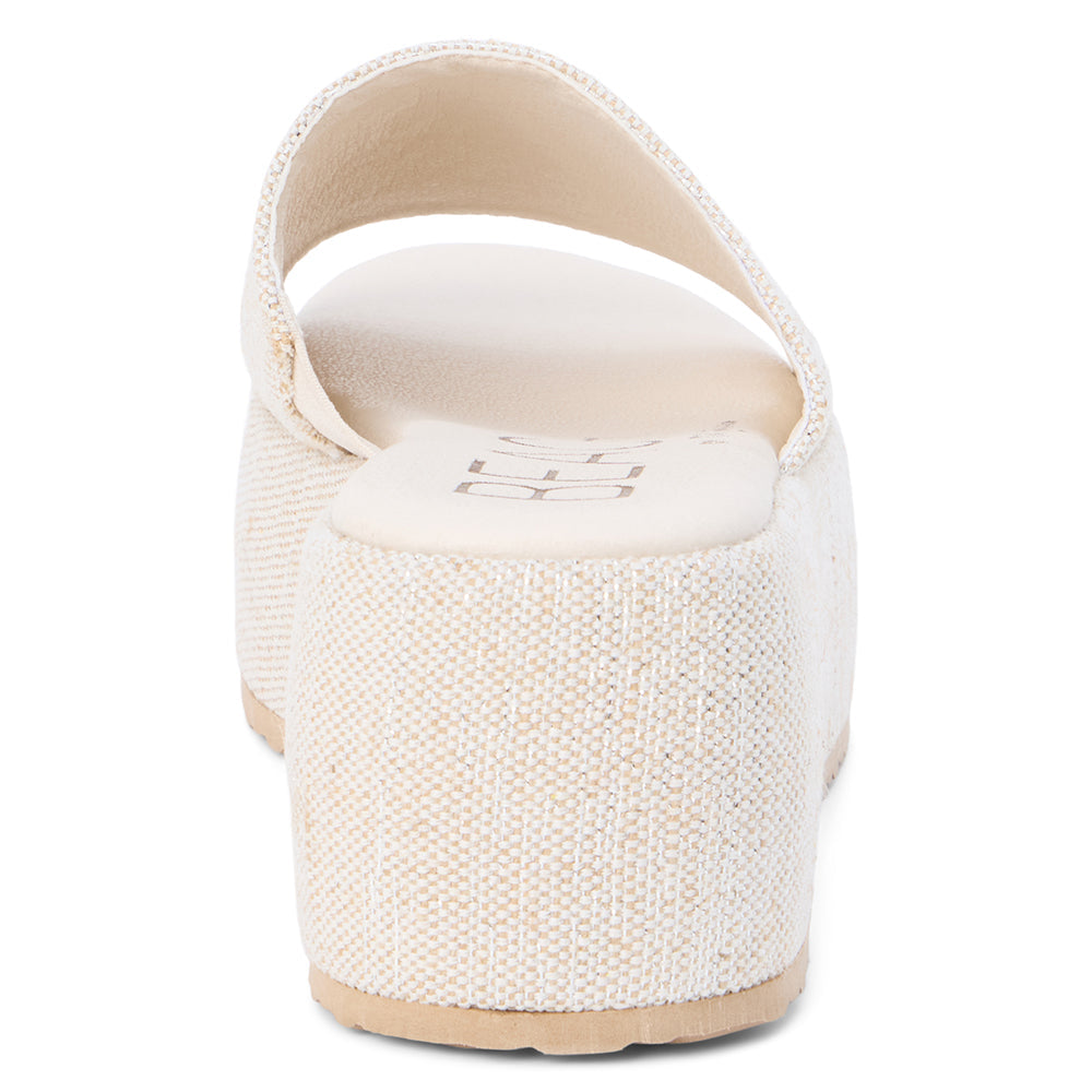 Pismo platform sandal Silver Speckle | Matisse Footwear