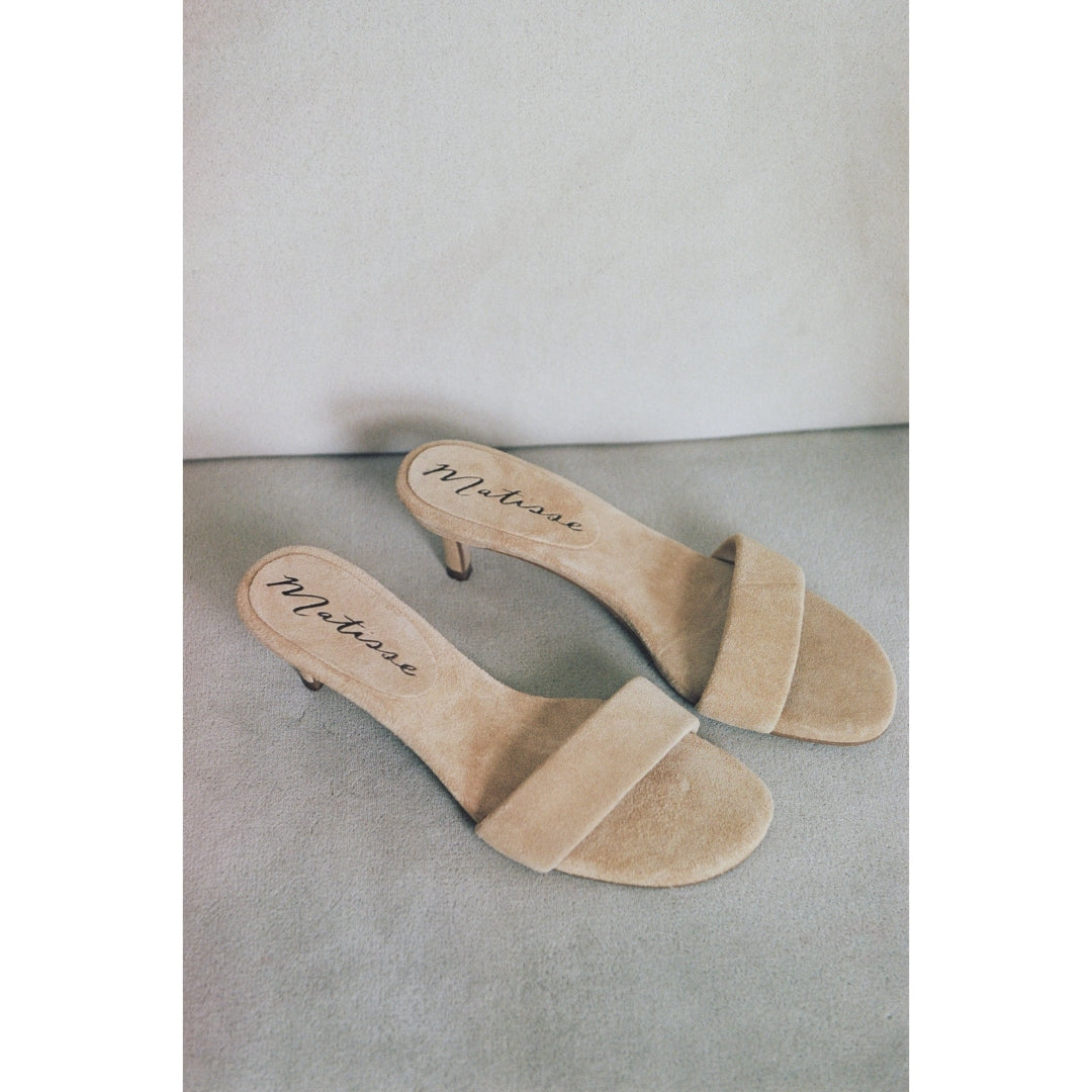 Poppy heeled sandal Natural | Matisse Footwear