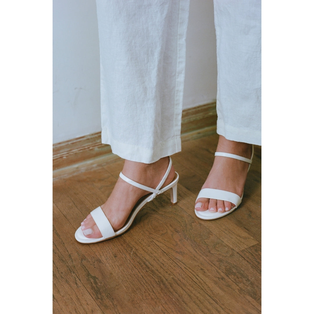 Trinity heeled sandal White | Matisse Footwear