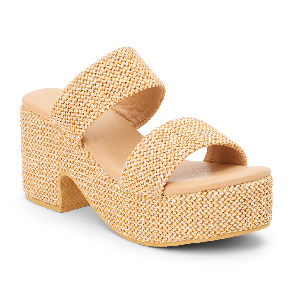 Ocean ave platform sandal Chestnut | Matisse Footwear