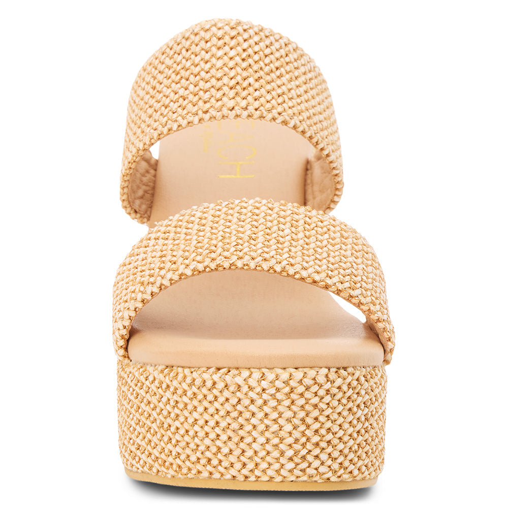 Ocean ave platform sandal Chestnut | Matisse Footwear