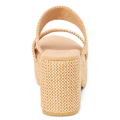 Ocean ave platform sandal Chestnut | Matisse Footwear