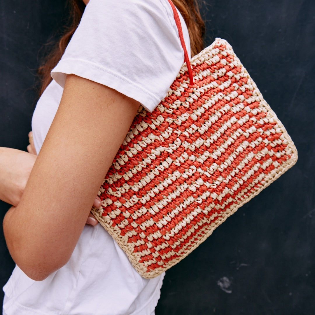 Seaside tote bag Red Multi | Matisse Footwear