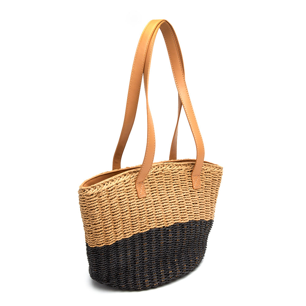 Sunset tote bag Natural/Black | Matisse Footwear