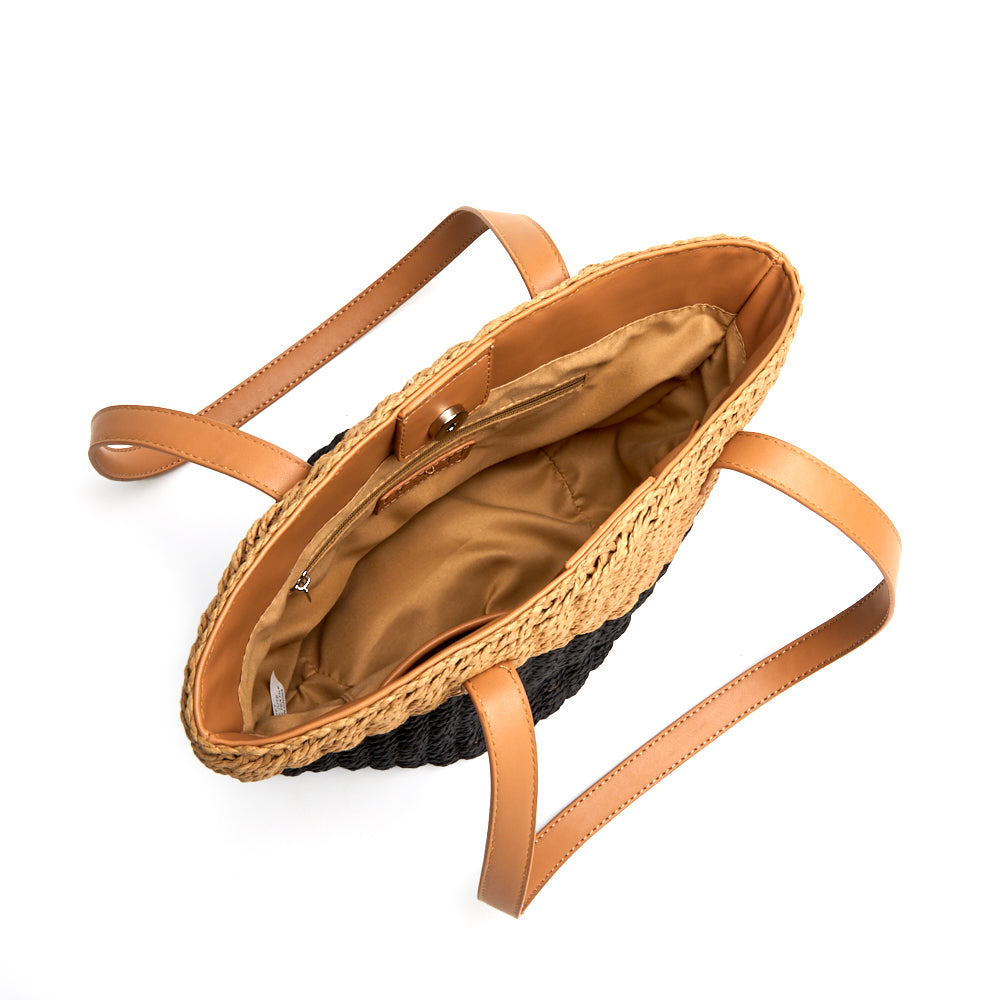 Sunset tote bag Natural/Black | Matisse Footwear
